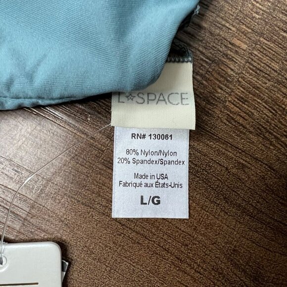 L*Space Jamie Bikini Bralette Swim Top Size L Caged‎ Criss-Cross NWT - Picture 4 of 9